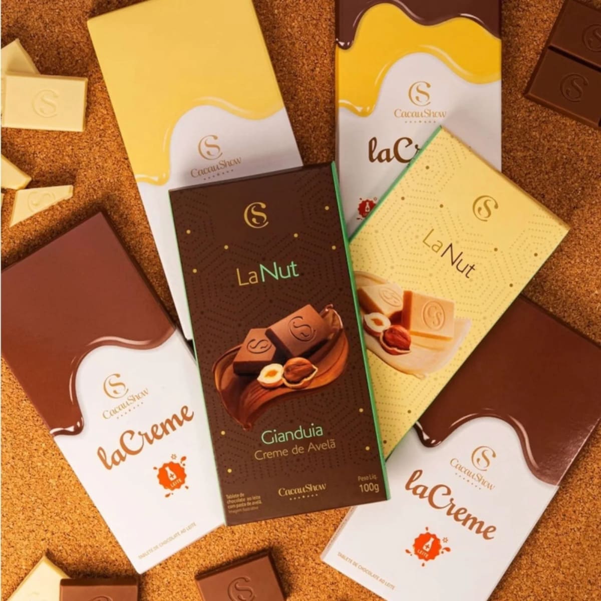 Barras de Chocolate La Creme 100g